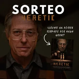 Concurso DeAPlaneta: Gana un poster de Heretic firmado por Hugh Grant