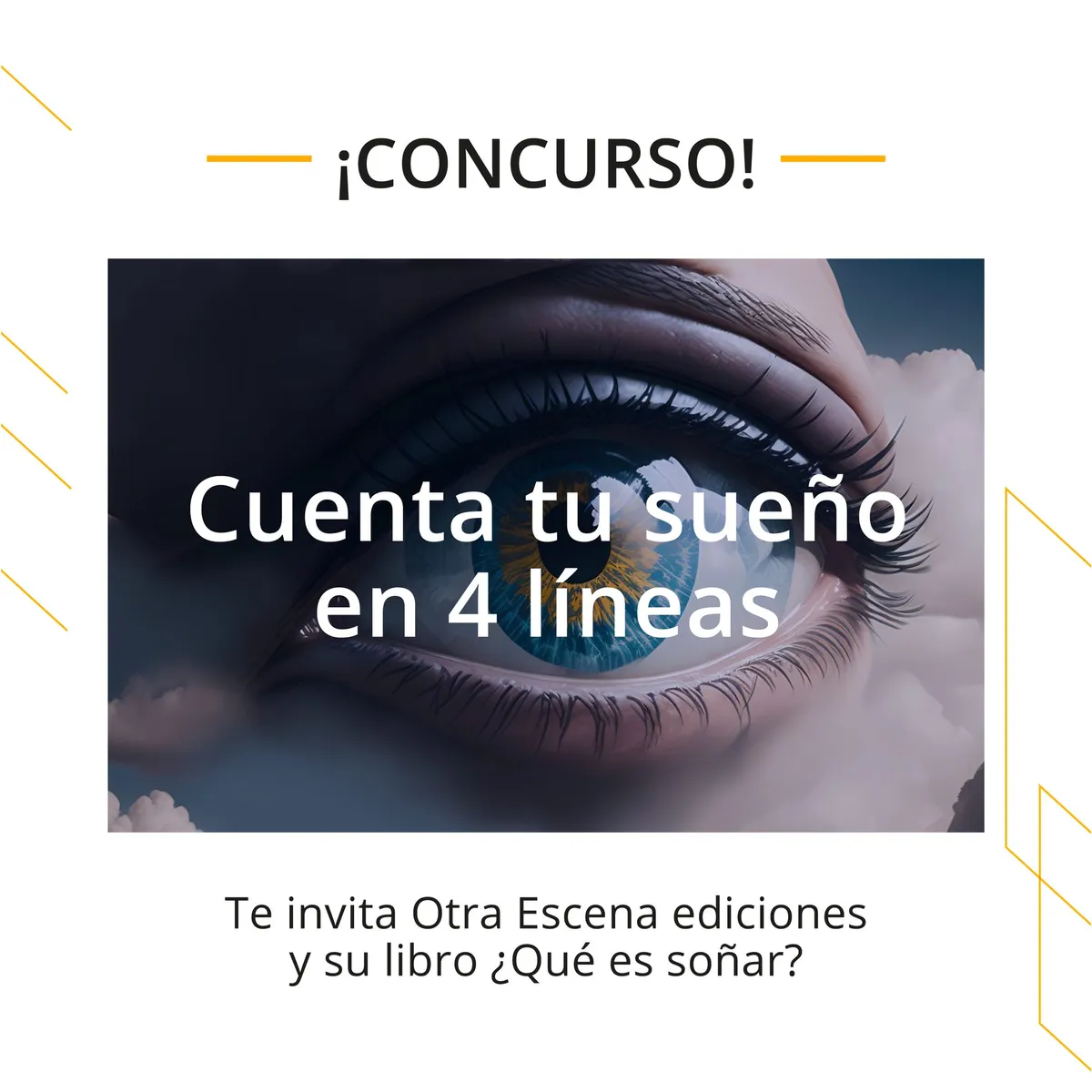 Concurso Otra Escena Ediciones: Gana una copia de ¿Qué es Soñar?