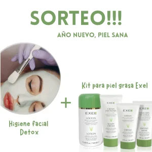 Sorteo Afrodita Belleza Consciente: Gana Higiene Facial Detox y Kit para Piel Grasa Excel