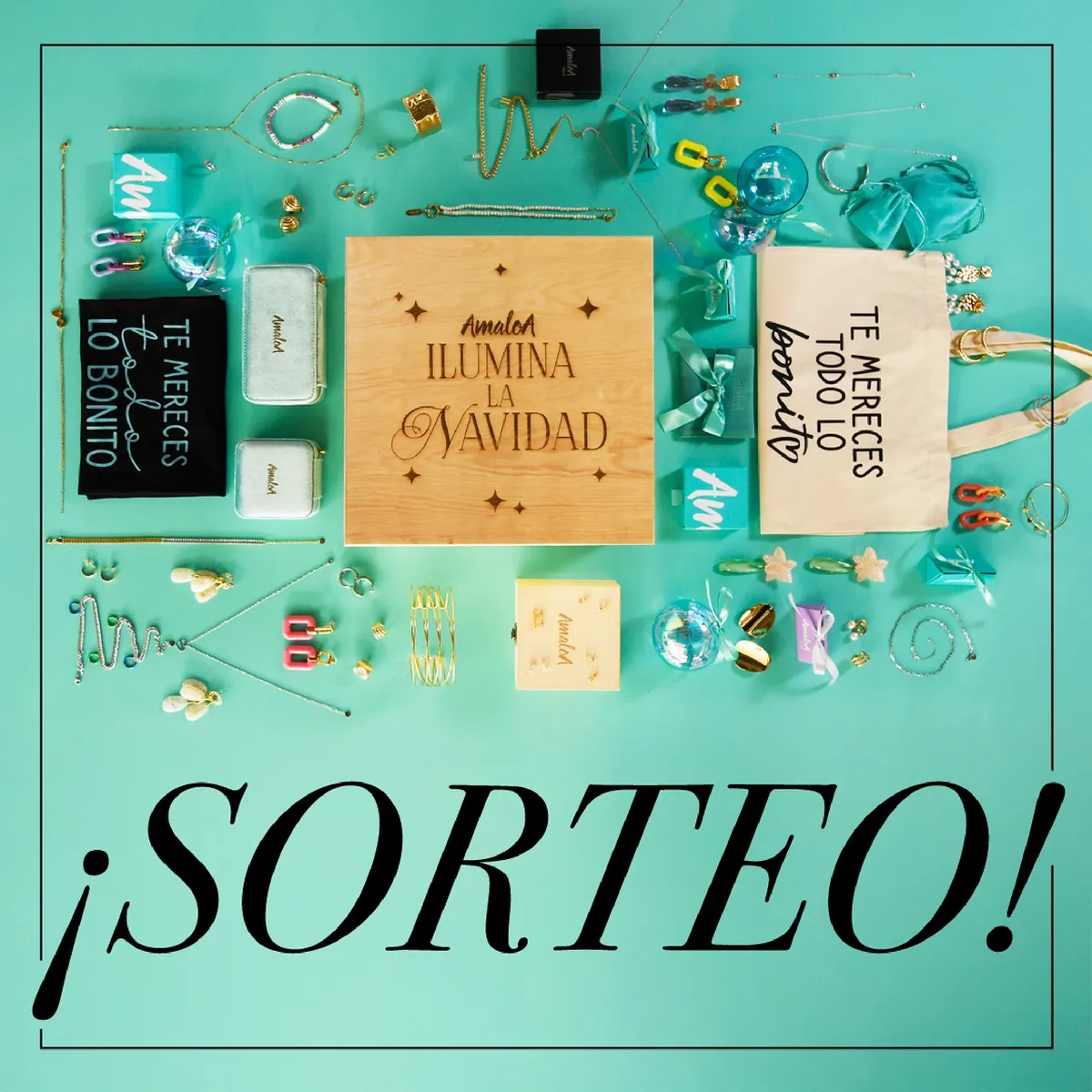 Sorteo AmaloA Shop: Gana un súper cofre lleno de joyas y packaging AmaloA ¡Valorado en más de 800€!