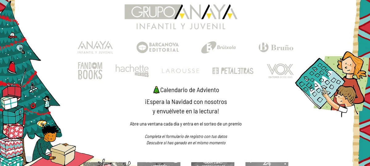 Sorteo Anaya: Gana un Calendario Adviento