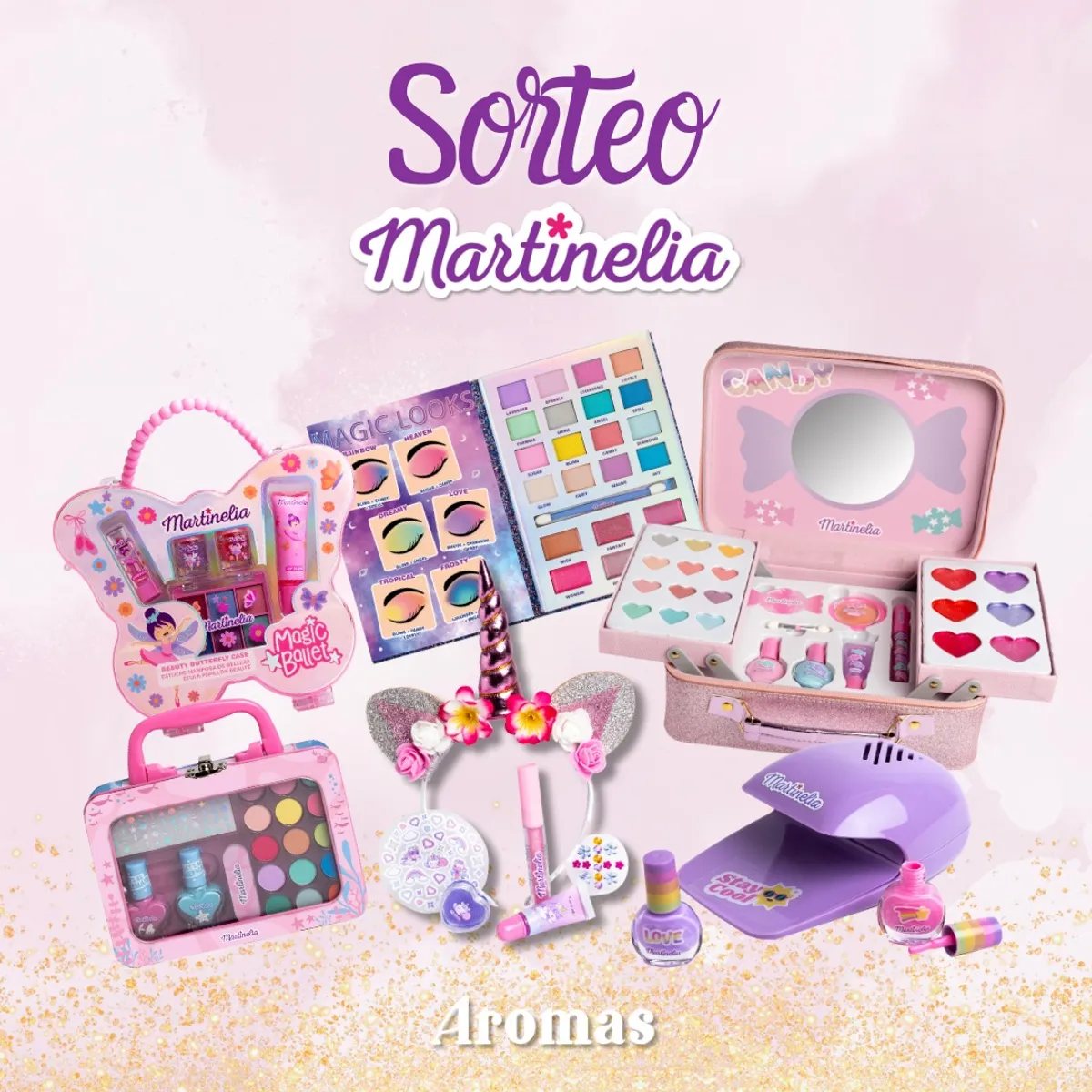 Sorteo Aromas: Gana 1 de 5 Lotes infantiles Martinelia