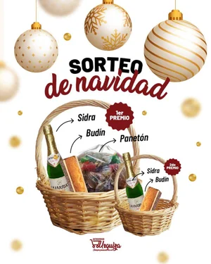 Sorteo Autoservicio Urquiza: Gana una canasta de productos para Navidad