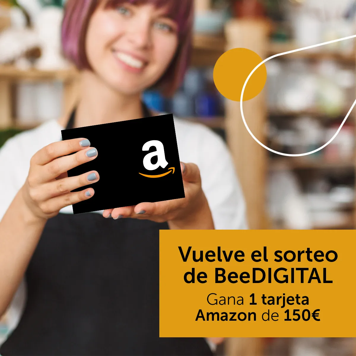 Sorteo BeeDIGITAL: Gana una tarjeta de Amazon valorada en 150€