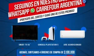 Sorteo Carrefour: Gana un Smart TV 55, un Aire Acondicionado o una PlayStation 5