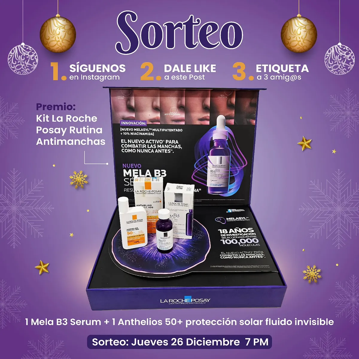 Sorteo Centro CapilArt: Podes ganar un Kit La Roche Posay para Navidad