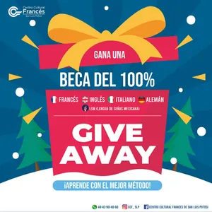 Sorteo Centro Cultural Francés: Gana una BECA del 100% para tí o para regalarla a alguie