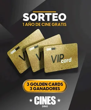 Sorteo Cines Dino: Gana un año de cine gratis