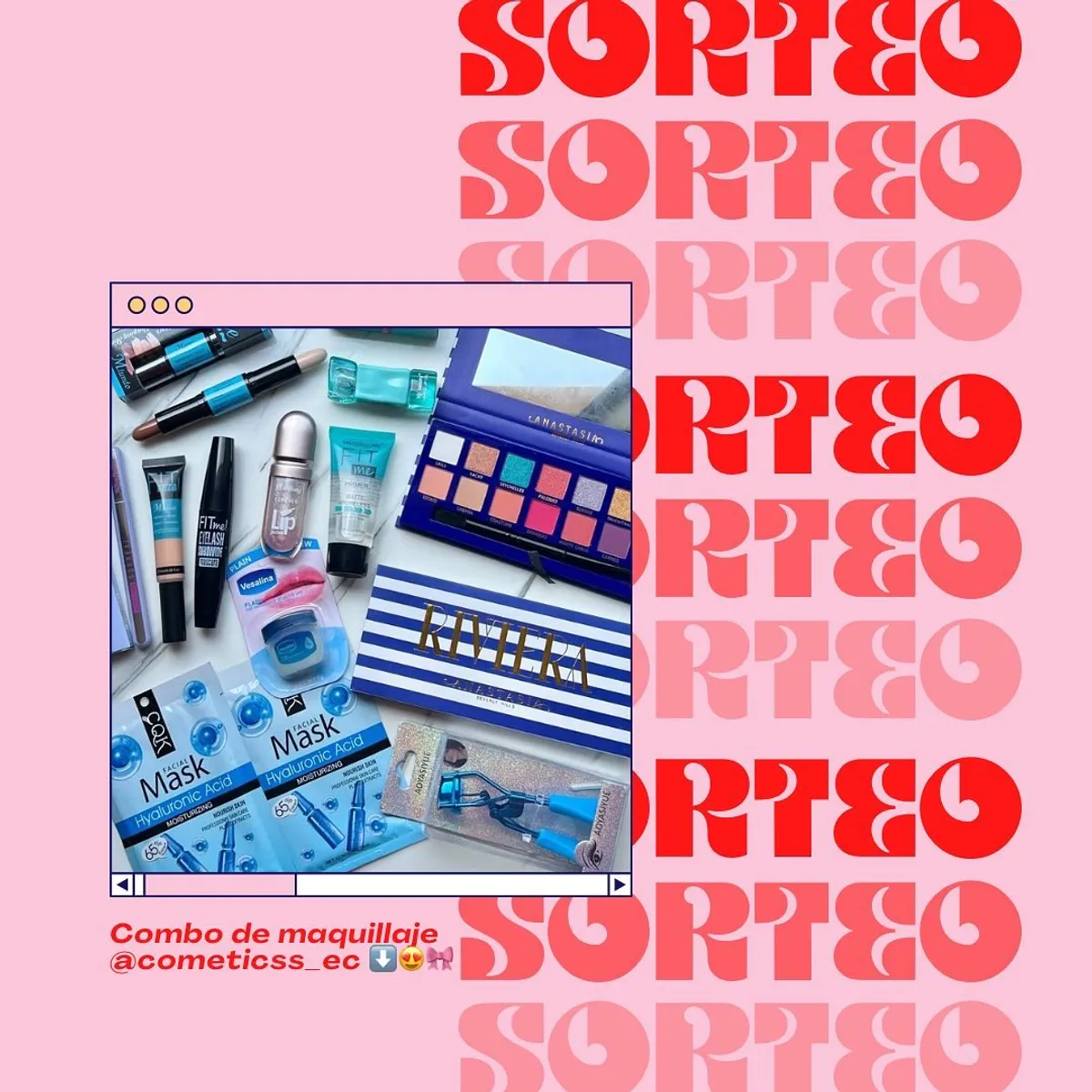 Sorteo Cosmeticss: Gana un combo de maquillaje