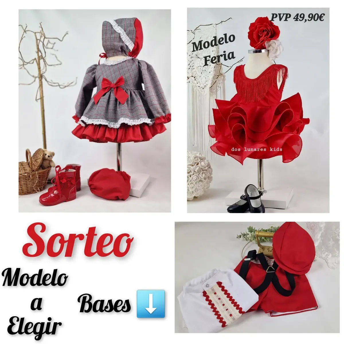 Sorteo Dos Lunares Kids: Gana un modelo a elegir para Reyes