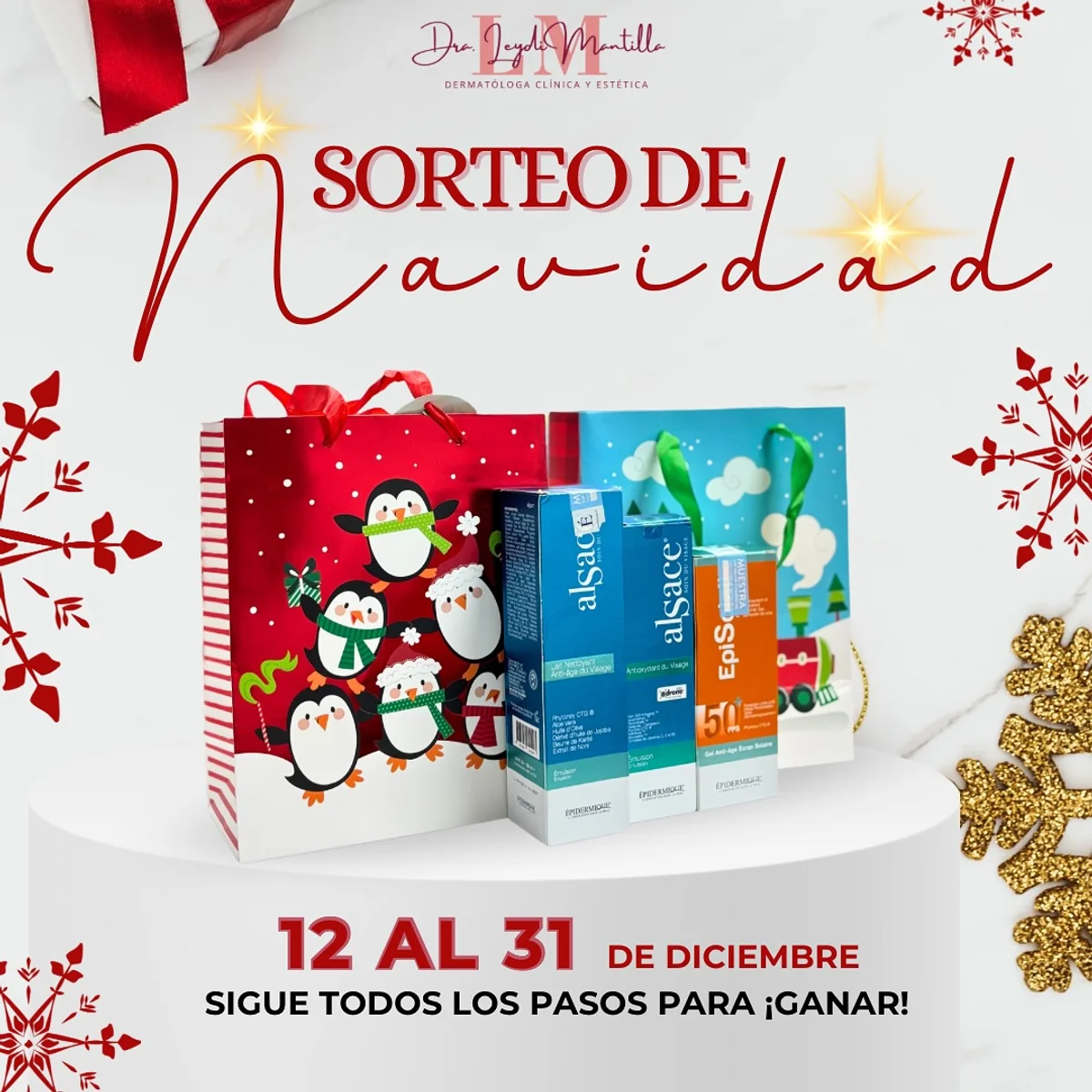 Sorteo Dra. Leydi Mantilla: Gana 3 productos dermatológicos para tu rutina de SkinCare