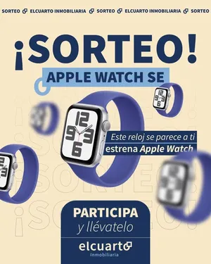 Sorteo El Cuarto Inmobiliaria: Gana un reloj Apple Watch