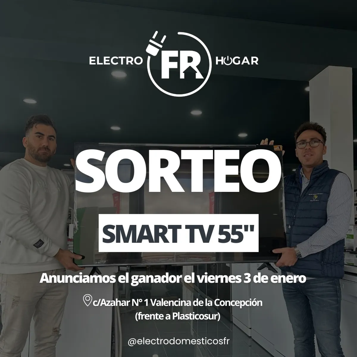 Sorteo Electrodomésticos FR: Gana un smart TV de 55”