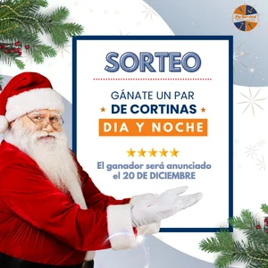 Sorteo Fio Service: Gana un par de Cortinas Roller Día y Noche para Naviad