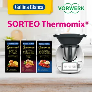 Sorteo Gallina Blanca: Gana un Thermomix® y un lote de productos Gallina Blanca Gourmet