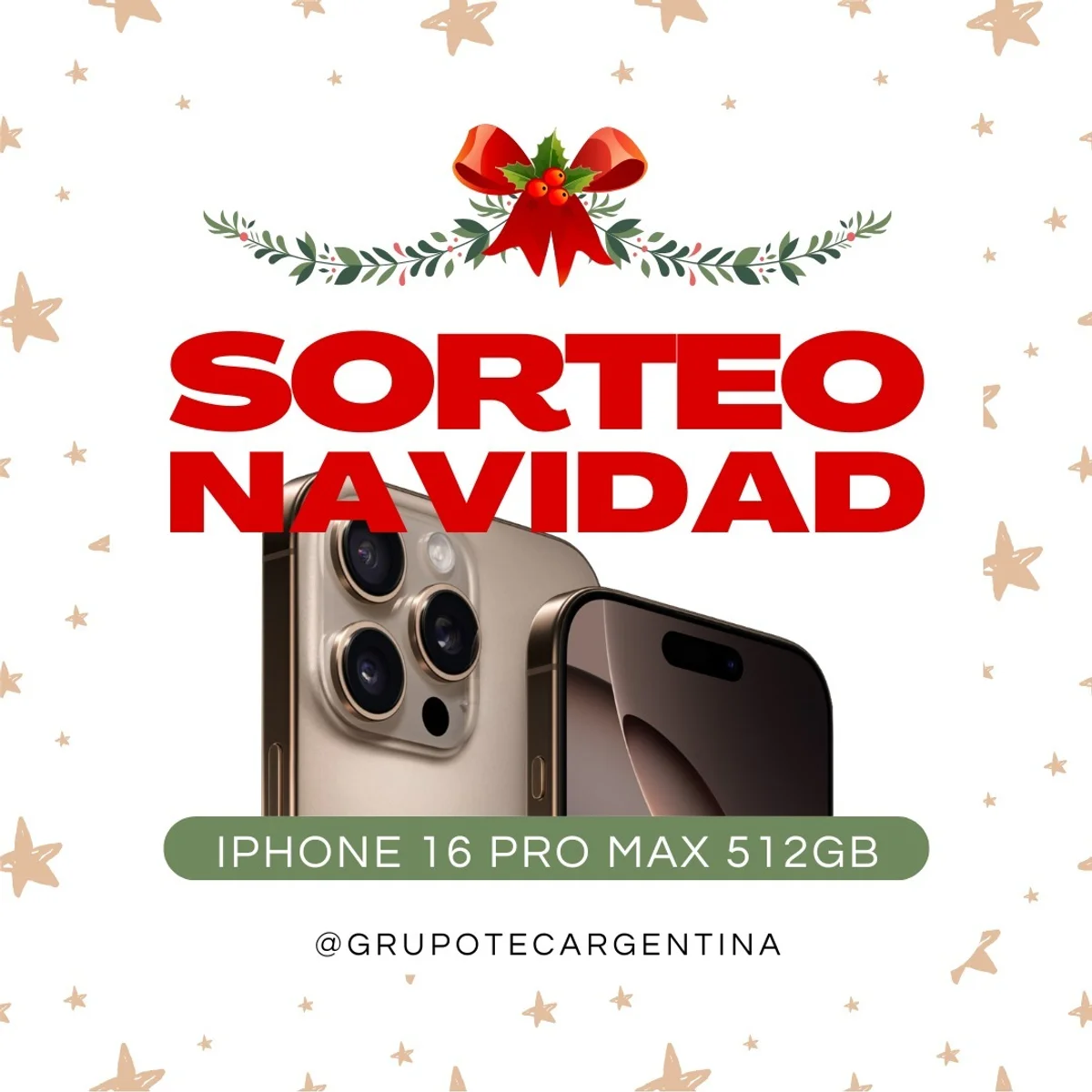 Sorteo Grupo Tec: Gana un iPhone 16 Pro Max 256GB