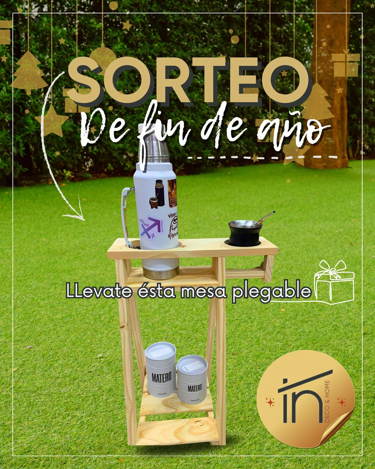 Sorteo In Deco Home: Gana una mesa plegable multifuncional