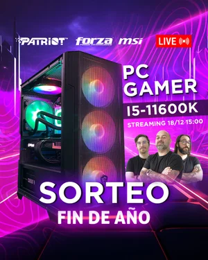 Sorteo Insumos Acuario: Gana una PC GAMER y un UPS para arrancar el 2025 a pleno gaming 