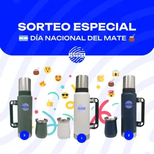 Sorteo La Huella Import 2024: Gana un termo y un mate de diseño exclusivo