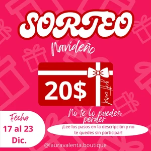 Sorteo Lauravalenta: Gana una GiftCard de 20$ 