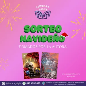 Sorteo Libreria Literary Night: Gana un libro firmado a mano por Eva Muñoz y Karine Bernal