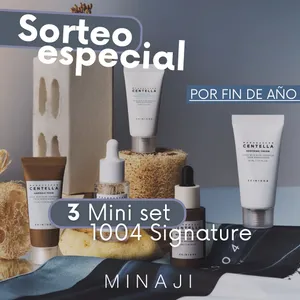 Sorteo Minaji Beauty Store: Gana sets 1004 Day Signature Mini Set de Skin1004