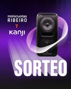 Sorteo MiniCuotas Ribeiro: Podes ganar un un Parlante SP-Kjamamma Harrison