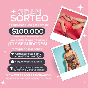 Sorteo Monarch: Gana una Gift Card de $100.000 canjeable en tiendas Monarch