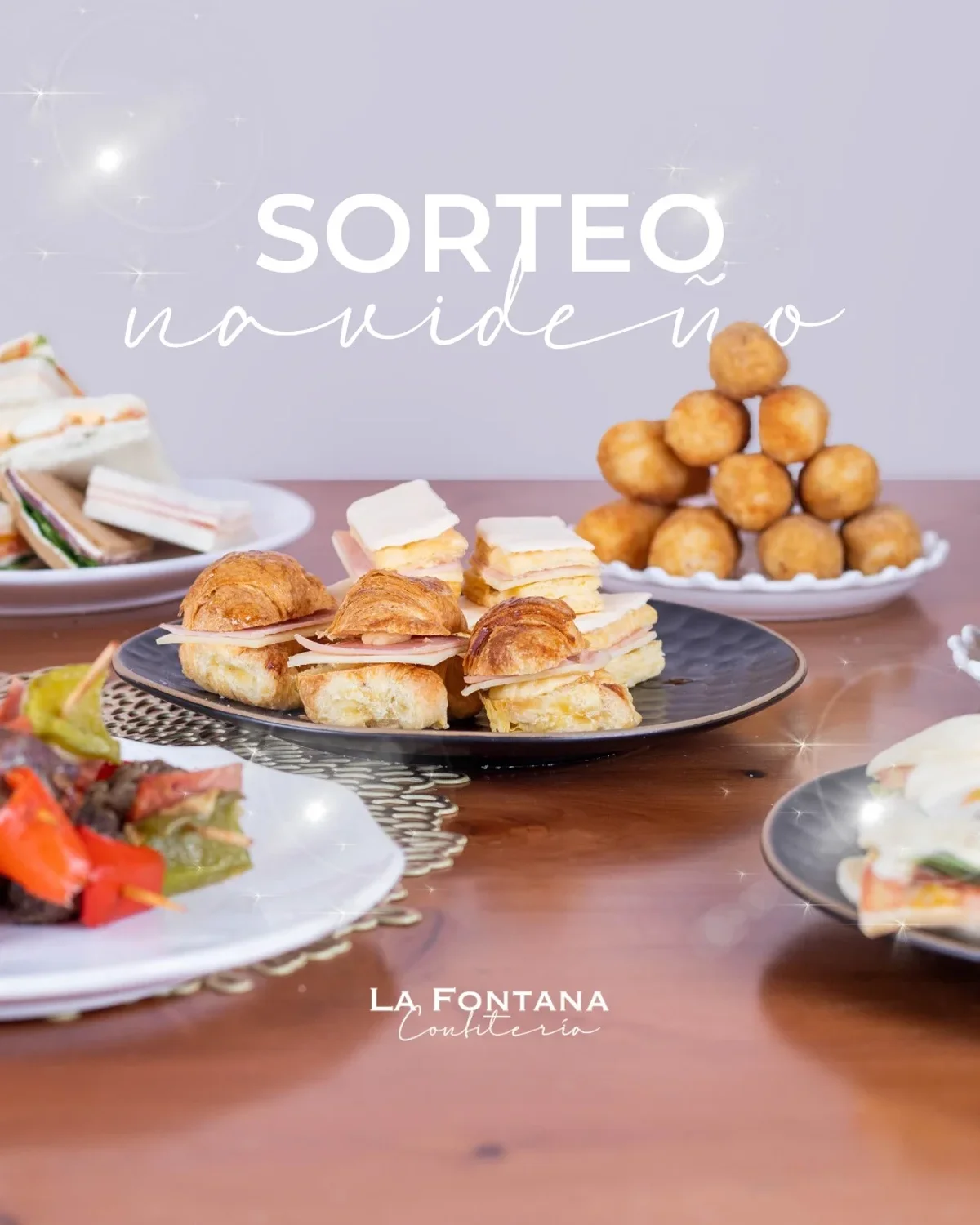 Sorteo Navideño Confitería La Fontana: Gana un LUNCH para 10 personas