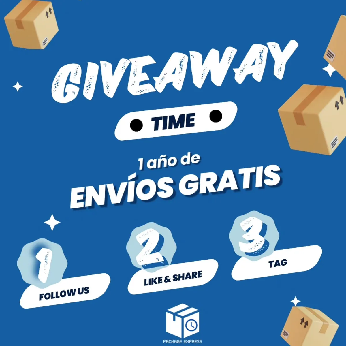 Sorteo Package Express: Gana un año de envios gratis