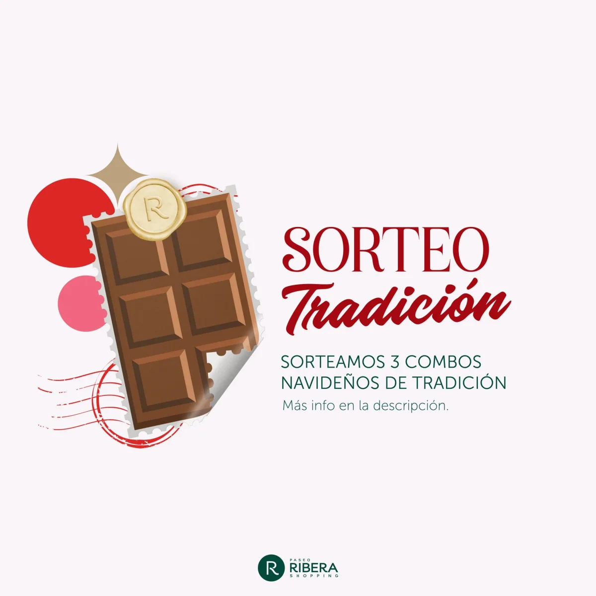 Sorteo Paseo Riberas Shopping: Gana 3 combos Navideños de Tradición