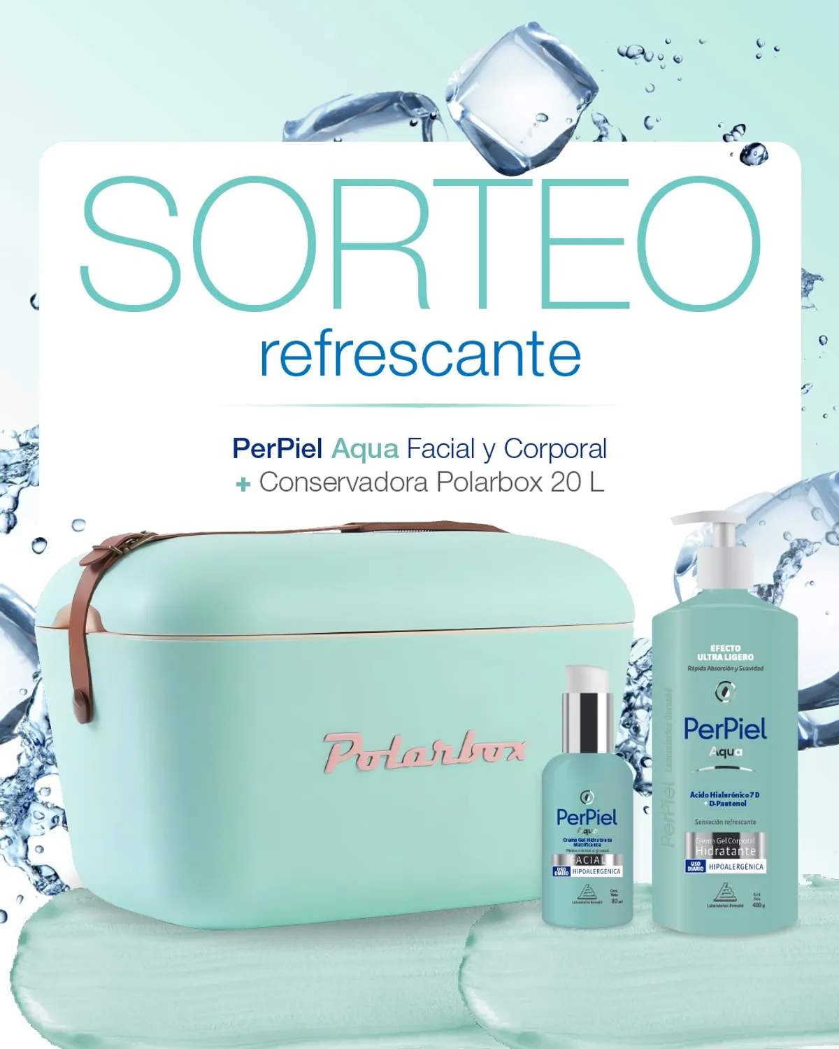 Sorteo PerPiel: Gana una conservadora portátil Polarbox retro edición limitada y un kit de productos