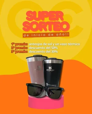 Sorteo Óptica Centro Corrientes: Gana unos anteojos de sol y un vaso térmico Stanley