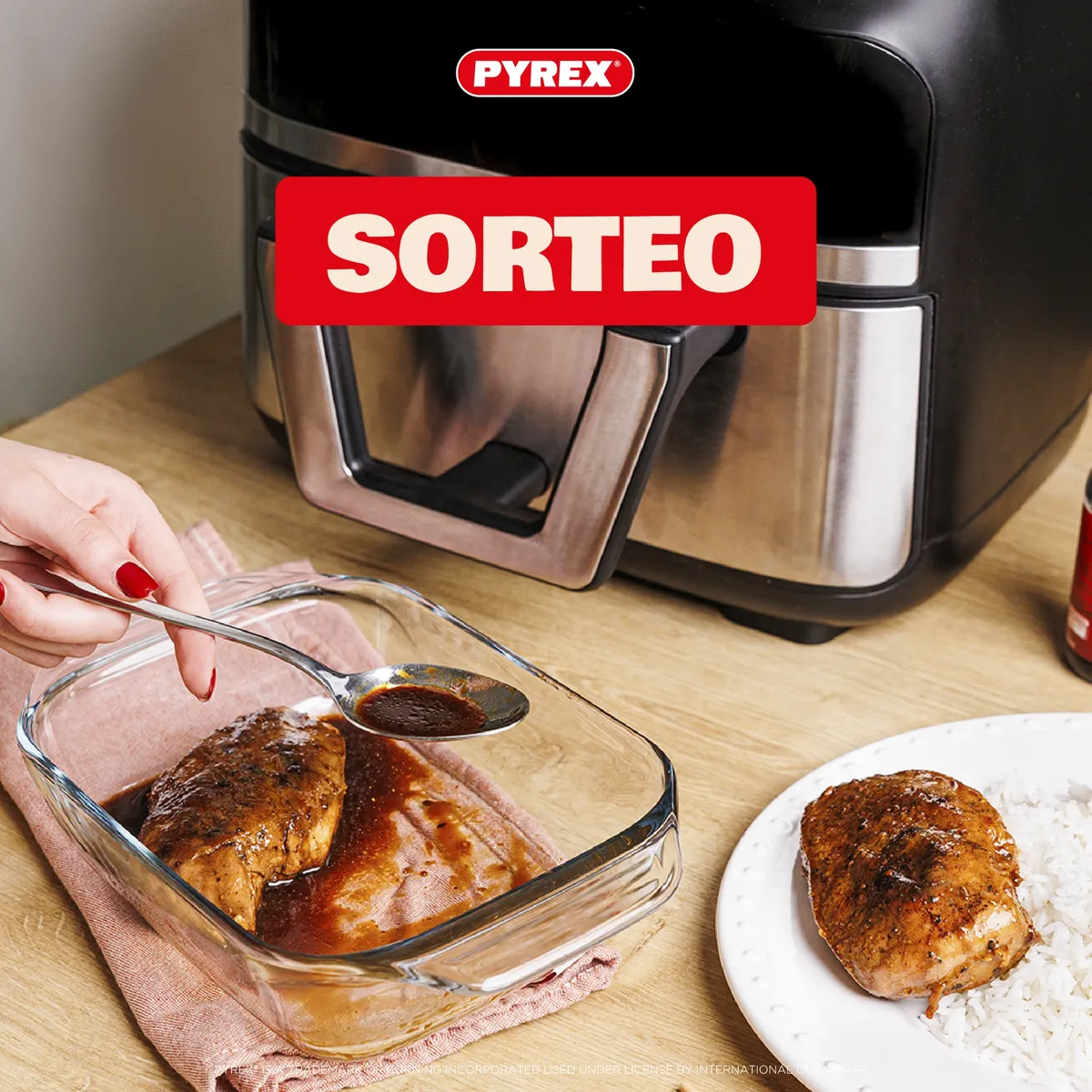 Sorteo Pyrex España: Gana 10 fuentes especiales Air Fryer ¡y más!