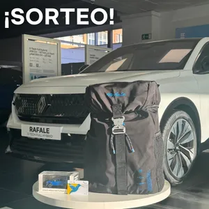 Sorteo Renault Motor Arisa: Gana una mochila, una miniatura, una tarjeta de combustible y prueba durante un fin de semana