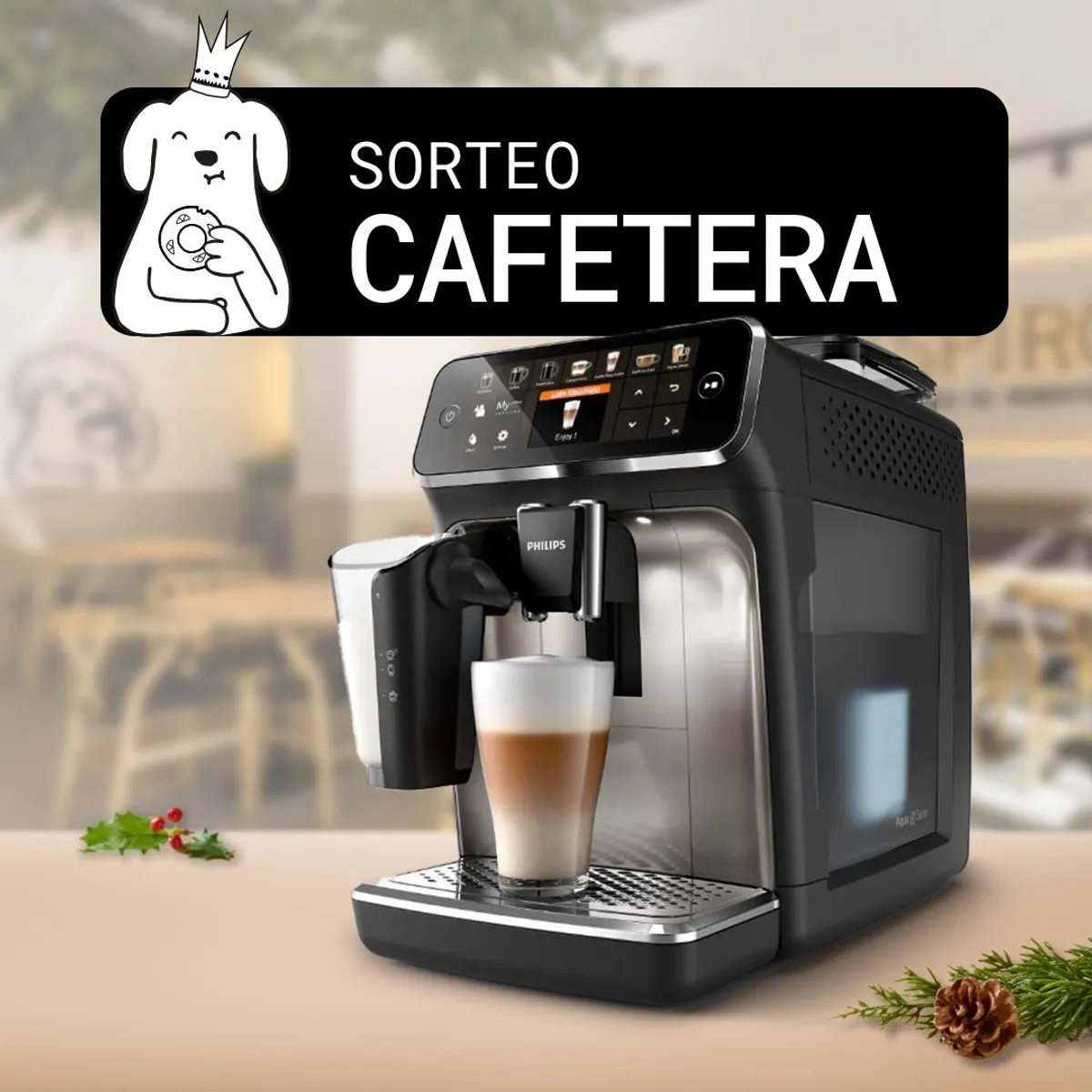 Sorteo R'SPIRO: Gana una cafetera Phillips serie 5400