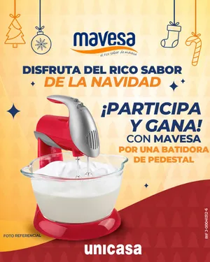 Sorteo Supermercados Unicasa: Gana una batidora de pedestal