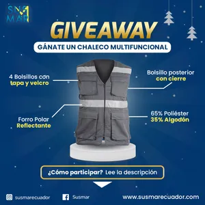 Sorteo Susmar: Gana un chaleco multifuncional para esta Navidad