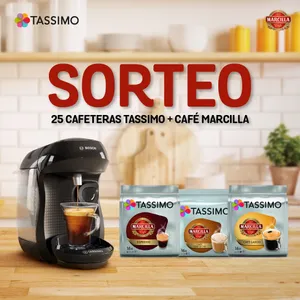 Sorteo Tassimo: Gana 1 de 25 cafeteras Tassimo VIVY 2