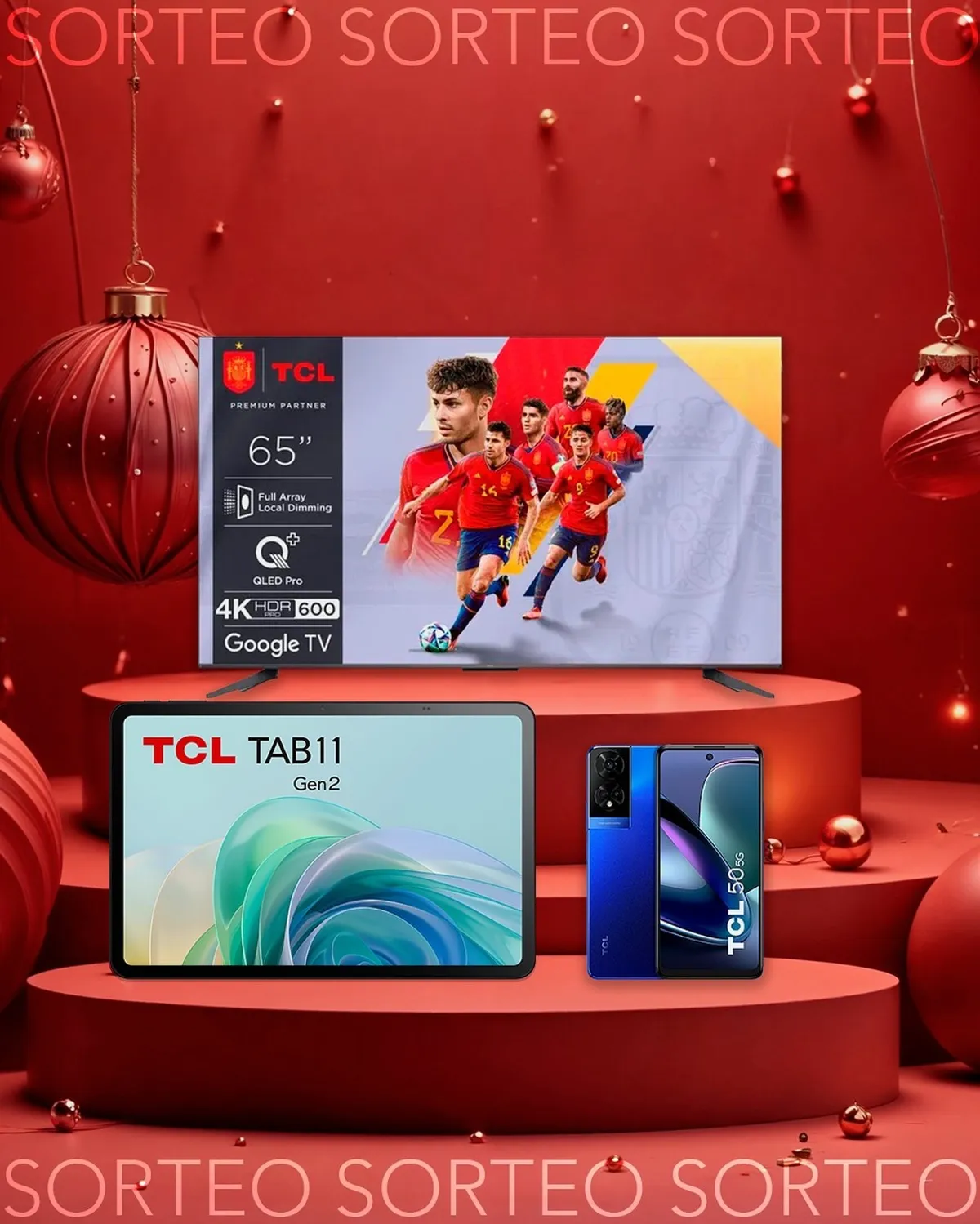 Sorteo TCL Mobile: Gana un Smart TV 65