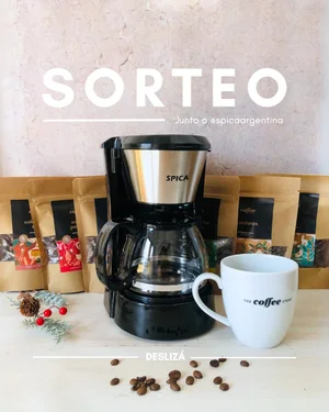 Sorteo The Coffee Store: Gana una Cafetera Eléctrica SP-980 y un mix de cafés molidos