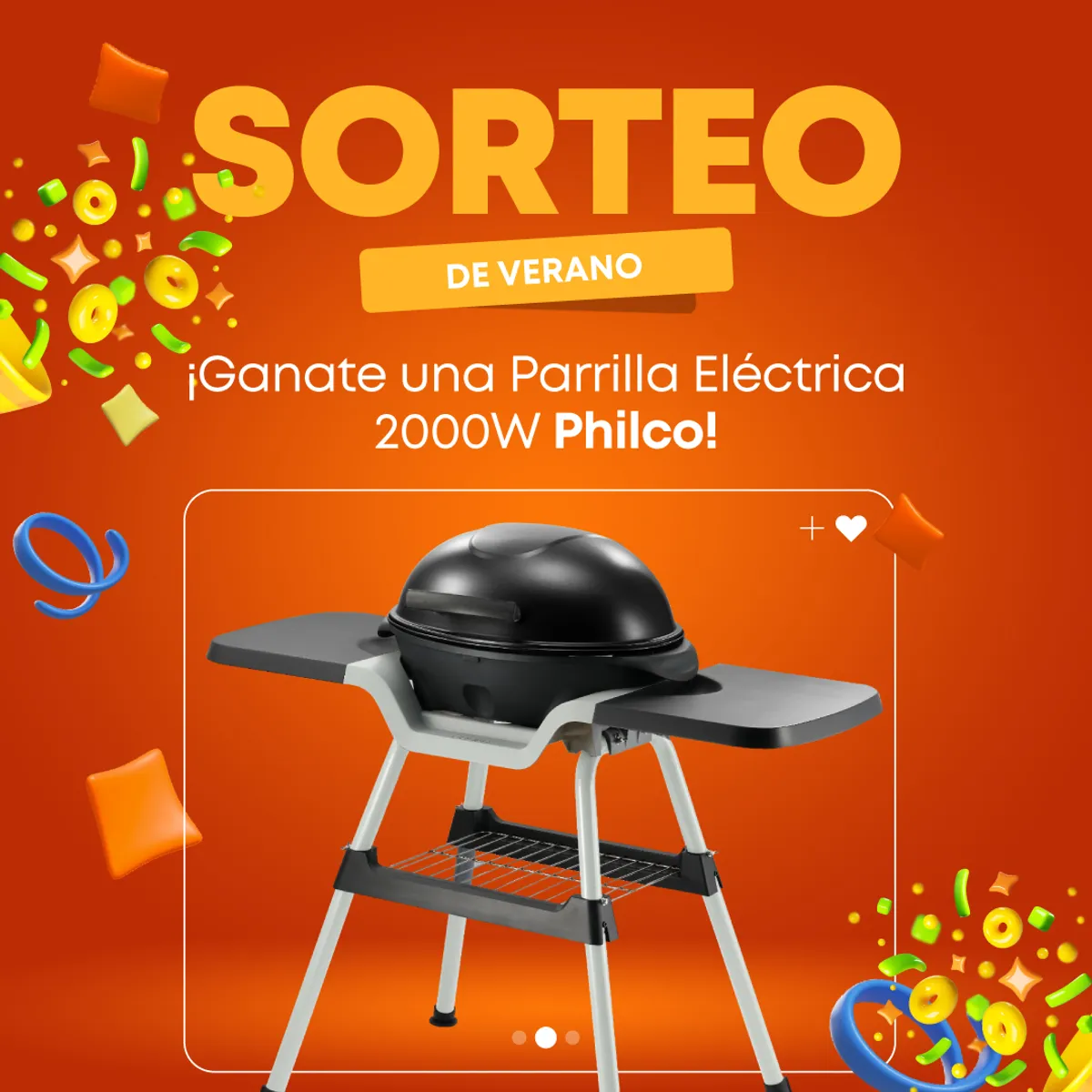 Sorteo Tienda Newsan: Gana una Parrilla Eléctrica 2000W Philco