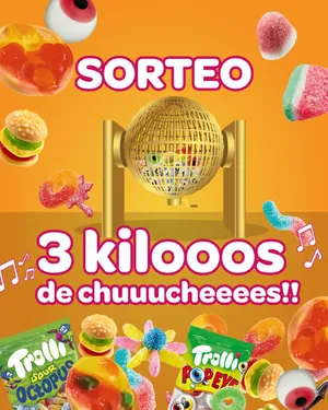 Sorteo Trolli: Gana 3 kilos de chuches