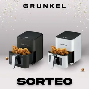 Sorteo Veronica Gregori Moreno: Gana una freidora de aire Grunkel de 4l y 1200W