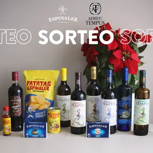 Sorteo Vinos Adhuc Tempus: Gana pack de vinos de la familia Adhuc y un lote de productos Espinaler